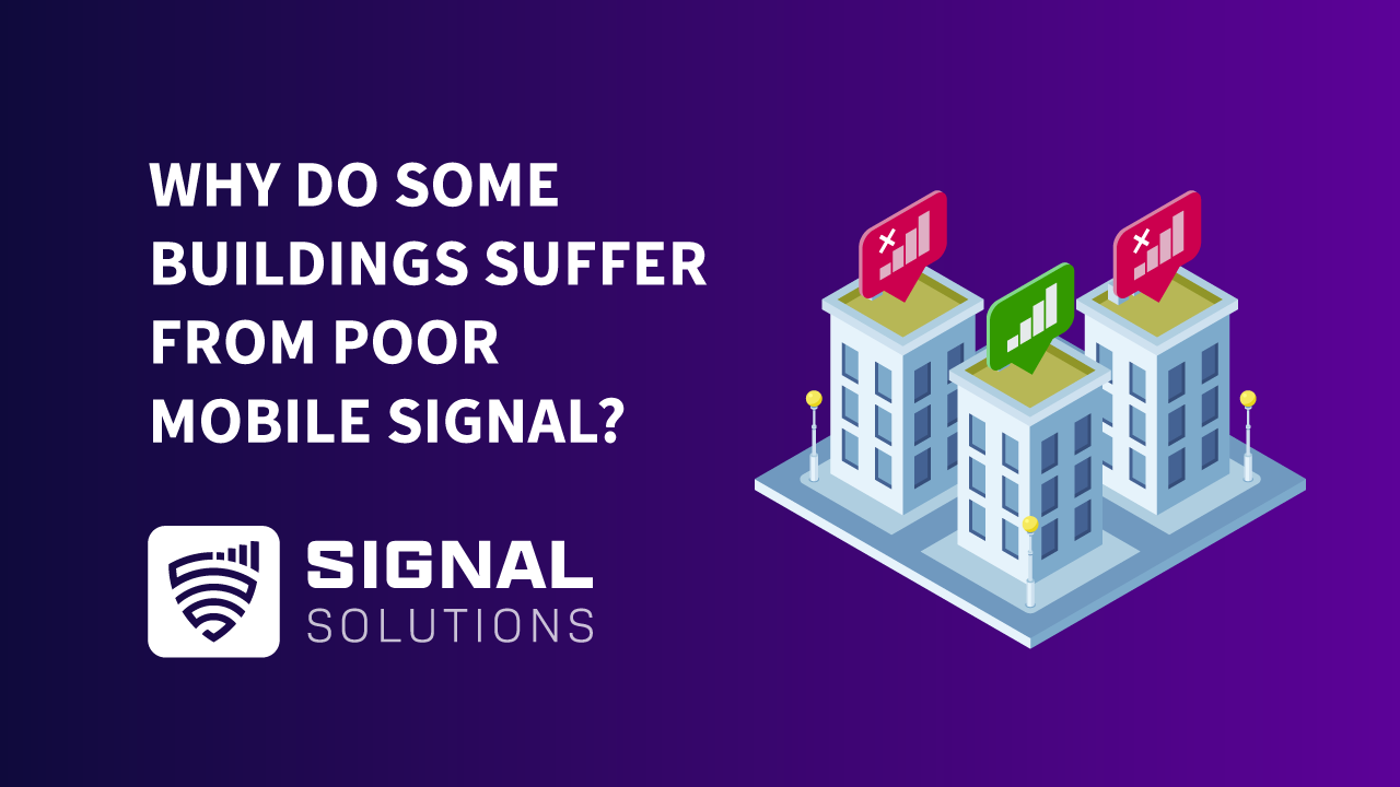 Why do some buildings suffer from poor mobile signal?