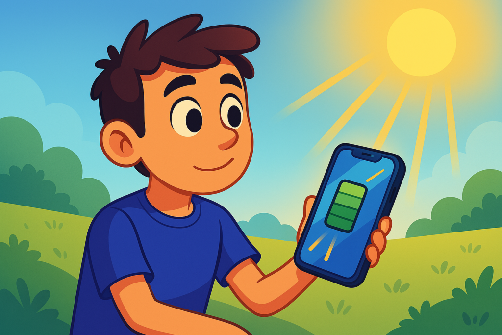 Self-Charging Phones